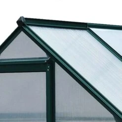 Outsunny Mini Walk-in Greenhouse With Sliding Door & Roof Vent 190L X 132W X 201Hcm - Green - 845-057 -OUTSUNNY Sales Shop outsunny 845 057 top