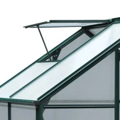 Outsunny Mini Walk-in Greenhouse With Sliding Door & Roof Vent 190L X 132W X 201Hcm - Green - 845-057 -OUTSUNNY Sales Shop outsunny 845 057 vent