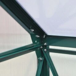 Outsunny Walk In Mini Greenhouse With Sliding Door & Roof Vent 190L X 192W X 201Hcm - Dark Green - 845-058 17 Outsunny Walk In Mini Greenhouse With Sliding Door & Roof Vent 190L X 192W X 201Hcm - Dark Green - 845-058 -OUTSUNNY Sales Shop outsunny 845 058 frame