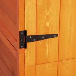 Outsunny 4-Tier Wooden Garden Storage Shed 52D X 84Wcm - Teak - 845-063V01 -OUTSUNNY Sales Shop outsunny 845 063v01 hinge 1