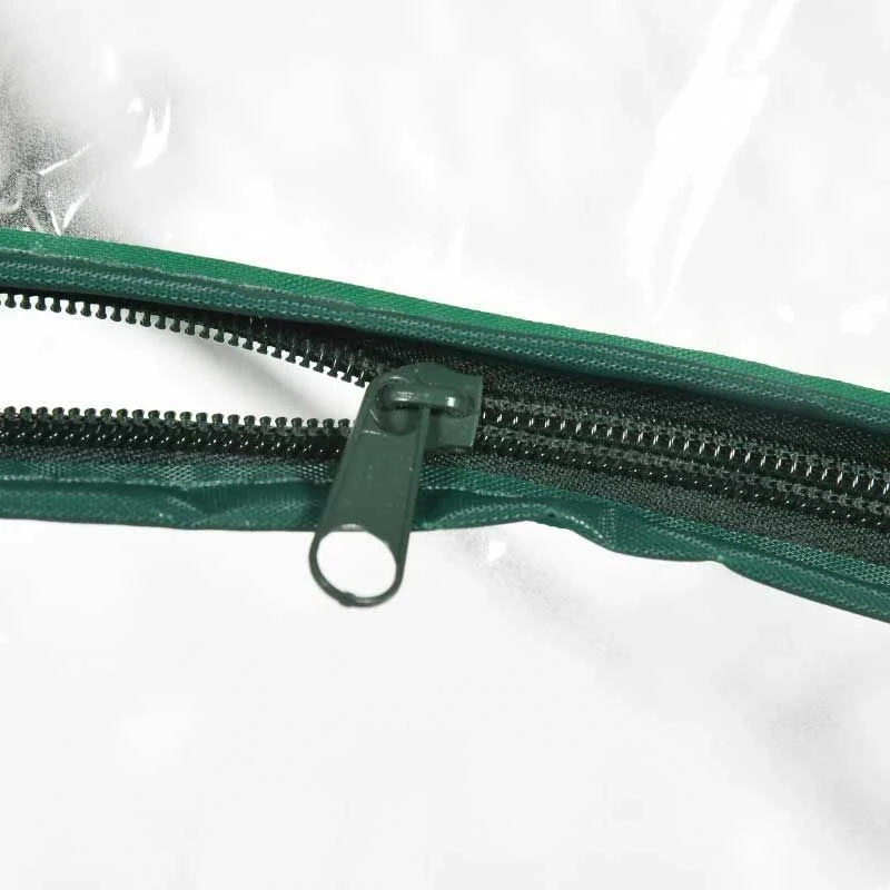 Outsunny Walk In PVC Greenhouse With Zip-up Door & Window 180L X 100W X 168Hcm - Transparent - 845-154V00CR 9 Outsunny Walk In PVC Greenhouse With Zip-up Door & Window 180L X 100W X 168Hcm - Transparent - 845-154V00CR - Image 9