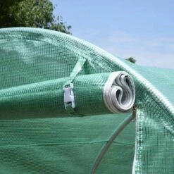Outsunny Walk-in Polytunnel Greenhouse With Zipped Door 300L X 200W X 200Hcm - Green - 845-155 -OUTSUNNY Sales Shop outsunny 845 155 rollup