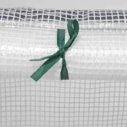 Outsunny Small Polytunnel Steel Frame Greenhouse 180L X 90W X 90Hcm - White - 845-204V03WT -OUTSUNNY Sales Shop outsunny 845 204v03wt rollup2