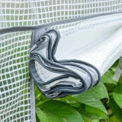 Outsunny 4 Tier Portable Mini Greenhouse 160H X 70L X 50Wcm - White - 845-228V01WT -OUTSUNNY Sales Shop outsunny 845 228v01wt zipper