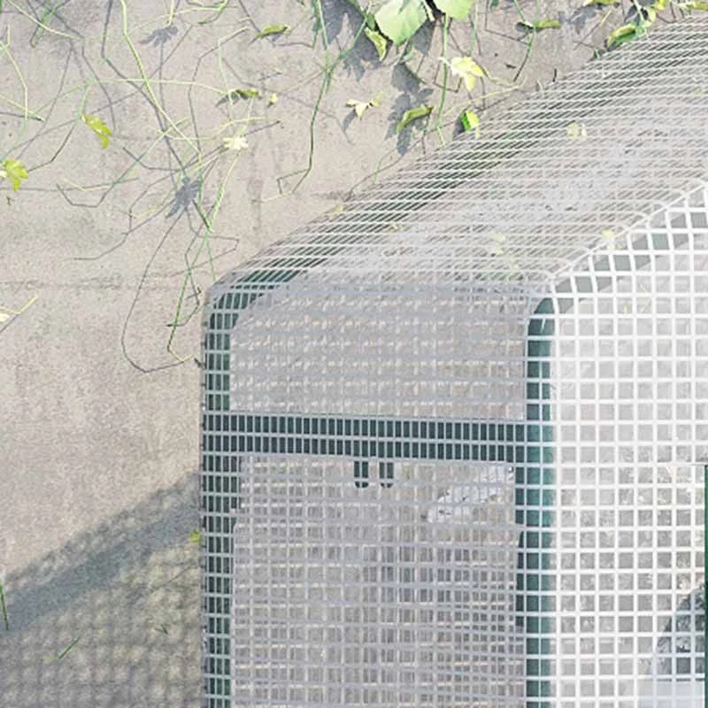 Outsunny 4 Tier Mini Greenhouse With Zip-Up Door 160H X 70L X 50Wcm - White - 845-228V02WT 10 Outsunny 4 Tier Mini Greenhouse With Zip-Up Door 160H X 70L X 50Wcm - White - 845-228V02WT - Image 10