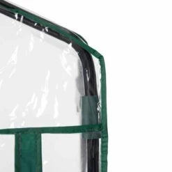 Outsunny 4 Tier Mini Greenhouse With Zip-Up Door 160H X 70L X 50Wcm - Transparent & Green - 845-228V03 -OUTSUNNY Sales Shop outsunny 845 228v03 cover2