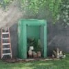 Outsunny Steel Greenhouse Plant Cover With Roll Up Door 100L X 50W X 150Hcm - Green - 845-300 -OUTSUNNY Sales Shop outsunny 845 300