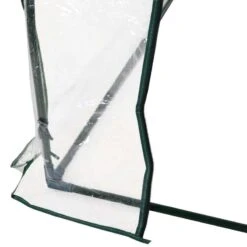Outsunny PVC Tunnel Greenhouse 250L X 100W X 80Hcm - Transparent & Dark Green - 845-305 -OUTSUNNY Sales Shop outsunny 845 305 zipper