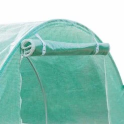 Outsunny 20 X 10ft Tunnel Walk In Greenhouse Replacement Cover With Windows & Door - Green - 845-382GN -OUTSUNNY Sales Shop outsunny 845 382gn rollup