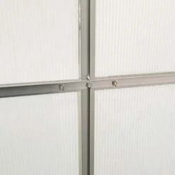 Outsunny 8 X 4ft Aluminium Polycarbonate Walk-In Greenhouse With Adjustable Roof Vent - Green - 845-391V03GN 17 Outsunny 8 X 4ft Aluminium Polycarbonate Walk-In Greenhouse With Adjustable Roof Vent - Green - 845-391V03GN -OUTSUNNY Sales Shop outsunny 845 391v03gn frame