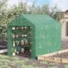 Outsunny Polytunnel Walk-In Greenhouse With Removable Cover & Shelves 244L X 180W X 210Hcm - Green - 845-696 20 Outsunny Polytunnel Walk-In Greenhouse With Removable Cover & Shelves 244L X 180W X 210Hcm - Green - 845-696 -OUTSUNNY Sales Shop outsunny 845 696