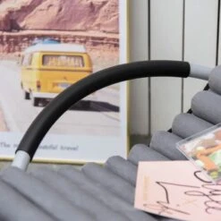 Outsunny Steel Frame Garden Rocking Chair-Grey-84A-159 -OUTSUNNY Sales Shop outsunny 84a 159 7