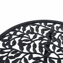 Outsunny 3 Piece Antique Cast Aluminum Bistro Set Outdoor Furniture - Black - 84B-028 -OUTSUNNY Sales Shop outsunny 84b 028 top 1