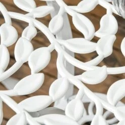 Outsunny 3 Piece Aluminium Bistro Set - White- 84B-028V00WT -OUTSUNNY Sales Shop outsunny 84b 028v00wt 6