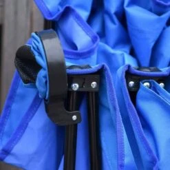 Outsunny 6 Seater Sports Folding Chair With Cup Holder & Carry Bag - Blue - 84B-066BU -OUTSUNNY Sales Shop outsunny 84b 066bu 7
