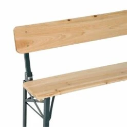 Outsunny 3 Piece Wooden Table & Bench Set - Natural Wood - 84B-106 17 Outsunny 3 Piece Wooden Table & Bench Set - Natural Wood - 84B-106 -OUTSUNNY Sales Shop outsunny 84b 106 bench 1