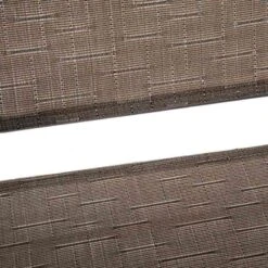 Outsunny 3 Piece Bistro Set With Tempered Glass Table & Adjustable Backrest Chairs - Brown - 84B-225 -OUTSUNNY Sales Shop outsunny 84b 225 material 1