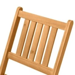 Outsunny 3 Piece Wooden Folding Bistro Set - Teak - 84B-316 -OUTSUNNY Sales Shop outsunny 84b 316 6