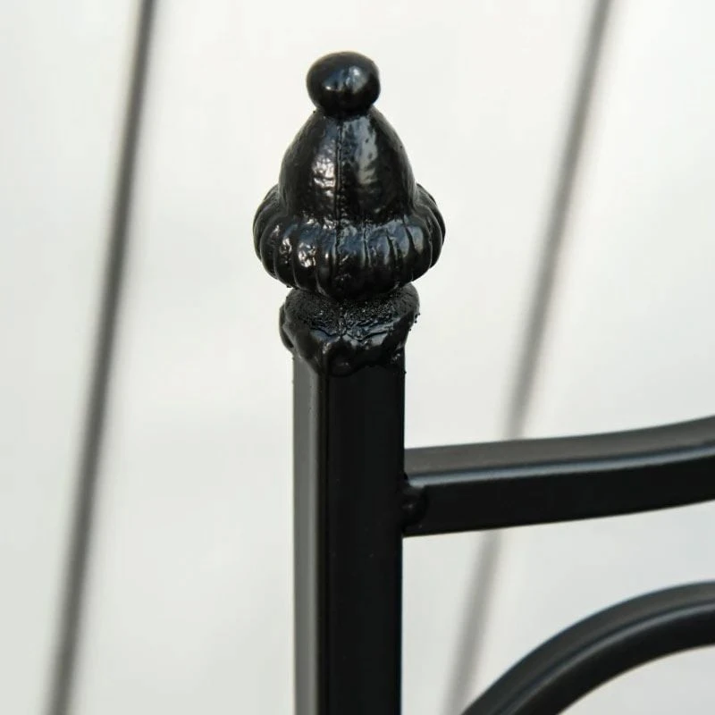 Outsunny 3 Piece Mosaic Tile Bistro Set Table And Folding Chairs - Grey - 84B-525 7 Outsunny 3 Piece Mosaic Tile Bistro Set Table And Folding Chairs - Grey - 84B-525 - Image 7