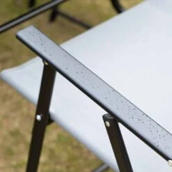 Outsunny 7 Piece Outdoor Patio Furniture Table & Chair Set - Black & Grey - 84B-693V02 -OUTSUNNY Sales Shop outsunny 84b 693v02 material 1