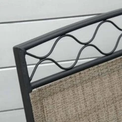 Outsunny 2-Person Garden Rocking Chair With Center Table - Brown - 84B-735 -OUTSUNNY Sales Shop outsunny 84b 735 8