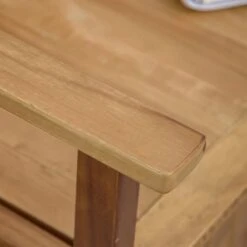 Outsunny 2-Seater Wood Storage Garden Bench - Natural - 84B-740ND -OUTSUNNY Sales Shop outsunny 84b 740nd 7