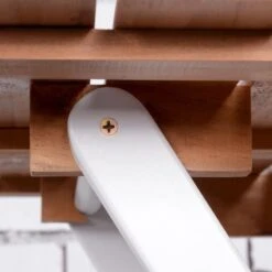 Outsunny 3 Piece Bistro Set - Pine Wood Frame - Natural - 84B-789ND -OUTSUNNY Sales Shop outsunny 84b 789nd 6