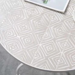 Outsunny 3 Piece Mosaic Bistro Set - White - 84B-875 -OUTSUNNY Sales Shop outsunny 84b 875 7