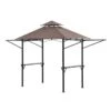 Outsunny BBQ Canopy Shelter L250 X W150 X H250cm With Side Shelves - Coffee - 84C-011 20 Outsunny BBQ Canopy Shelter L250 X W150 X H250cm With Side Shelves - Coffee - 84C-011 -OUTSUNNY Sales Shop outsunny 84c 011 bbq shelter