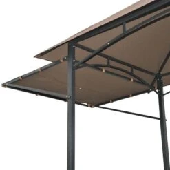 Outsunny BBQ Canopy Shelter L250 X W150 X H250cm With Side Shelves - Coffee - 84C-011 18 Outsunny BBQ Canopy Shelter L250 X W150 X H250cm With Side Shelves - Coffee - 84C-011 -OUTSUNNY Sales Shop outsunny 84c 011 bbq shelter 7
