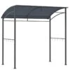 Outsunny BBQ Canopy Shelter 2M (7ft) With Metal Frame And Canopy With Hooks - Grey - 84C-265GY 21 Outsunny BBQ Canopy Shelter 2M (7ft) With Metal Frame And Canopy With Hooks - Grey - 84C-265GY -OUTSUNNY Sales Shop outsunny 84c 265gy bbq shelter