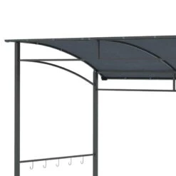 Outsunny BBQ Canopy Shelter 2M (7ft) With Metal Frame And Canopy With Hooks - Grey - 84C-265GY -OUTSUNNY Sales Shop outsunny 84c 265gy bbq shelter 7