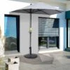 Outsunny Heavy Duty Resin Parasol Base - Bronze - 84D-006