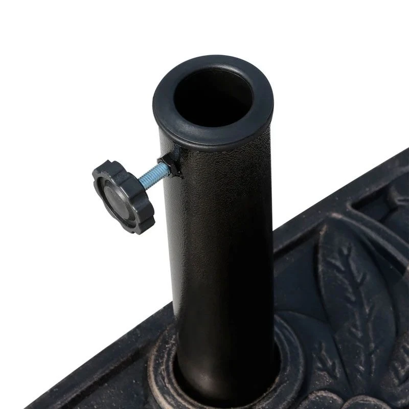 Outsunny Heavy Duty Resin Parasol Base - Bronze - 84D-006 6 Outsunny Heavy Duty Resin Parasol Base - Bronze - 84D-006 - Image 6