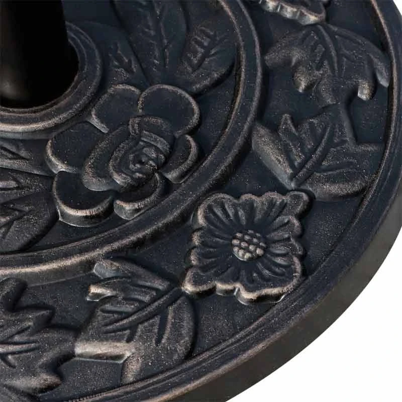 Outsunny Heavy Duty Resin Parasol Base - Bronze - 84D-006 4 Outsunny Heavy Duty Resin Parasol Base - Bronze - 84D-006 - Image 4