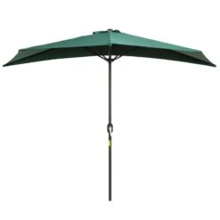 Outsunny 3m Half Round Balcony Parasol - Green - 84D-008GN 14 Outsunny 3m Half Round Balcony Parasol - Green - 84D-008GN -OUTSUNNY Sales Shop outsunny 84d 008gn 7