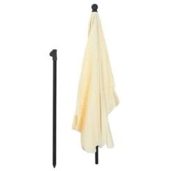 Outsunny Aluminium Umbrella Parasol - Cream - 84D-016CW -OUTSUNNY Sales Shop outsunny 84d 016cw 8