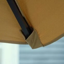 Outsunny 24 LED Solar Powered Parasol Umbrella - Brown - 84D-018BN 13 Outsunny 24 LED Solar Powered Parasol Umbrella - Brown - 84D-018BN -OUTSUNNY Sales Shop outsunny 84d 018bn 10