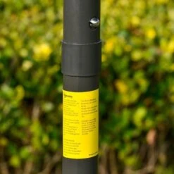 Outsunny 2.7m LED Patio Parasol With Push Button Tilt Crank & 8 Rib - Grey - 84D-018CG -OUTSUNNY Sales Shop outsunny 84d 018cg 7