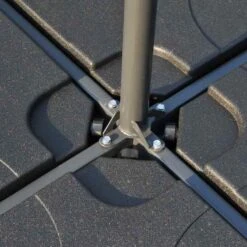 Outsunny 4 Piece Heavy Duty Plastic Umbrella Weight Base - Black - 84D-021 -OUTSUNNY Sales Shop outsunny 84d 021 7