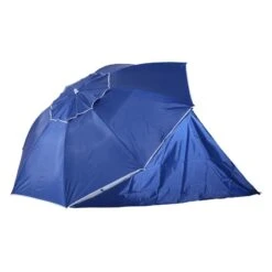 Outsunny 2m Beach Umbrella Parasol - Blue - 84D-022 -OUTSUNNY Sales Shop outsunny 84d 022 3