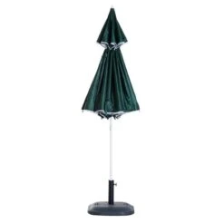 Outsunny All-Weather Beach Umbrella - Green - 84D-022GN -OUTSUNNY Sales Shop outsunny 84d 022gn 4