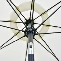 Outsunny 2.6m Umbrella Parasol - Cream White - 84D-023CW -OUTSUNNY Sales Shop outsunny 84d 023cw 7