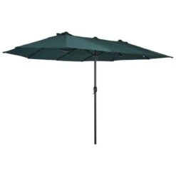 Outsunny 4.6m Double-Sided Parasol - Green - 84D-031V01 -OUTSUNNY Sales Shop outsunny 84d 031v01 10