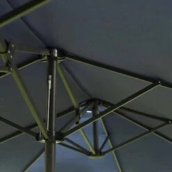 Outsunny Double-Sided Parasol 2.7x4.6Wx2.4Hm - Blue - 84D-031V01BU -OUTSUNNY Sales Shop outsunny 84d 031v01bu 6