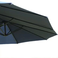 Outsunny Double-Sided Parasol 2.7x4.6Wx2.4Hm - Blue - 84D-031V01BU -OUTSUNNY Sales Shop outsunny 84d 031v01bu 7