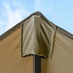 Outsunny 4.6m Double-Sided Crank Canopy With Cross Base - Beige - 84D-031V02CF -OUTSUNNY Sales Shop outsunny 84d 031v02cf 10