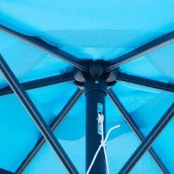 Outsunny 2.7m Tilt Patio Parasol With Crank - Blue - 84D-032BU -OUTSUNNY Sales Shop outsunny 84d 032bu 8