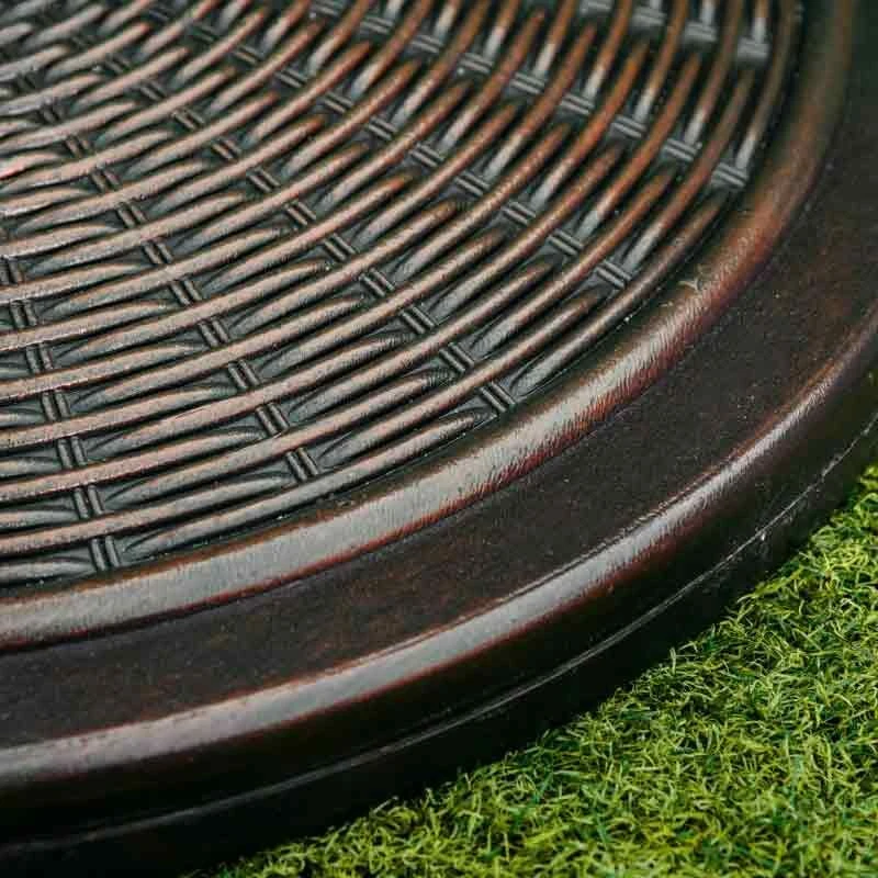 Outsunny Cement Base For Cantilever Parasol - Black - 84D-045 5 Outsunny Cement Base For Cantilever Parasol - Black - 84D-045 - Image 5