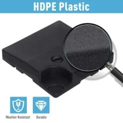 Outsunny 4 Piece HDPE Portable Umbrella Base 4.6cm - Black - 84D-048 16 Outsunny 4 Piece HDPE Portable Umbrella Base 4.6cm - Black - 84D-048 -OUTSUNNY Sales Shop outsunny 84d 048 6